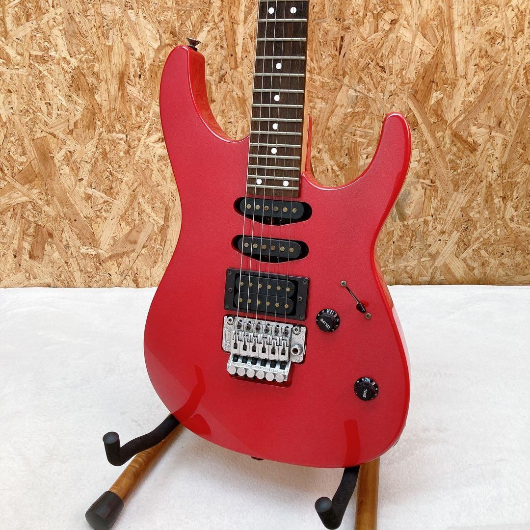 Electric Guitar Charvel Dinky DK-060-SSH 1993 Red SSH MIJ Japan SN C 0133875