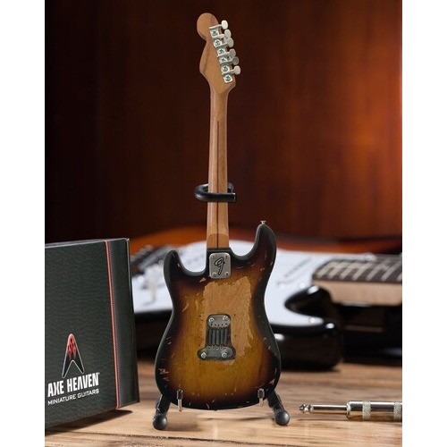 Axe Heaven Fender Stratocaster Brownie Signature Mini Guitar Replica Collectible