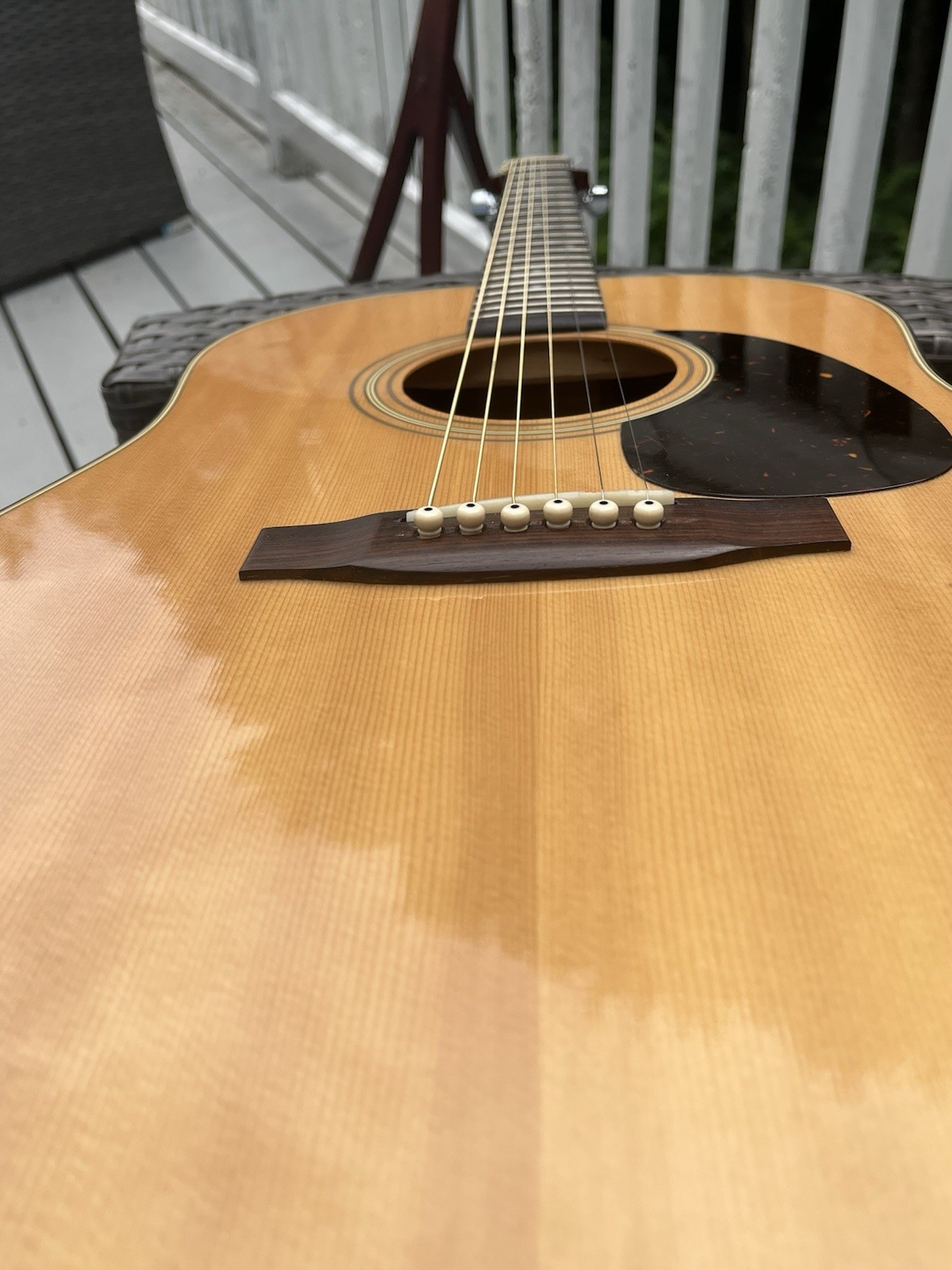 Vintage 1984 Epiphone PR-650N MIJ Acoustic Guitar – Pro Setup, Bone Saddle, Bag