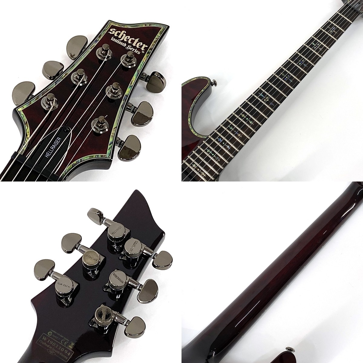 Electric Guitar Schecter AD-C-1-HR Diamond Series Made in South Korea W19033094