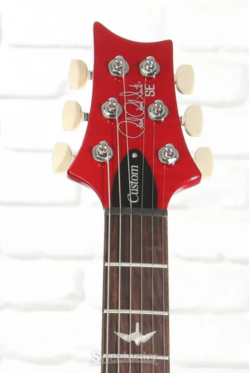 PRS SE Custom 24-08 Electric Guitar – Charcoal Cherry Burst