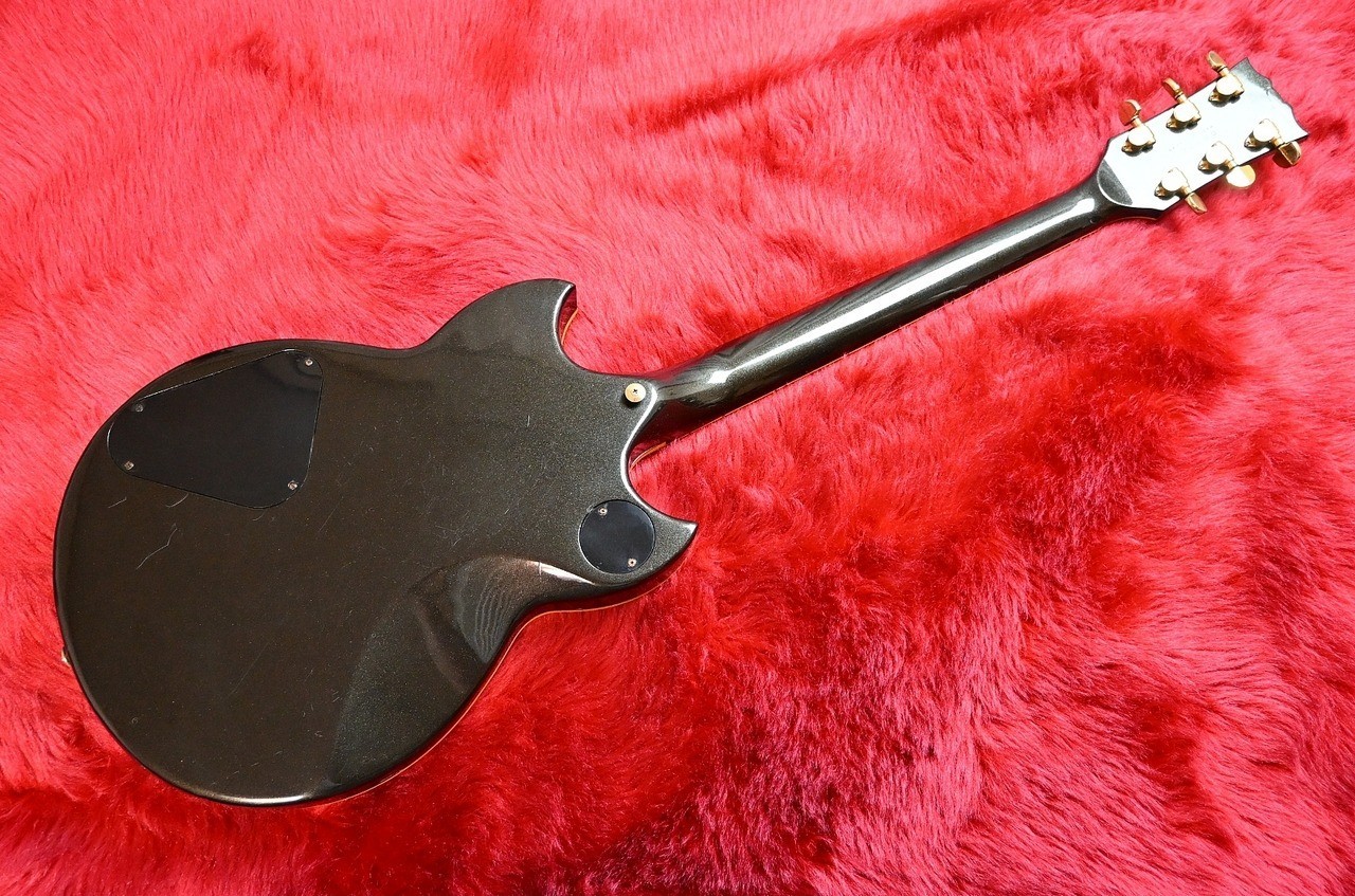 YAMAHA SG-3000 Custom Metallic Black Gold Hardware Made in Japan 1982 SG Type