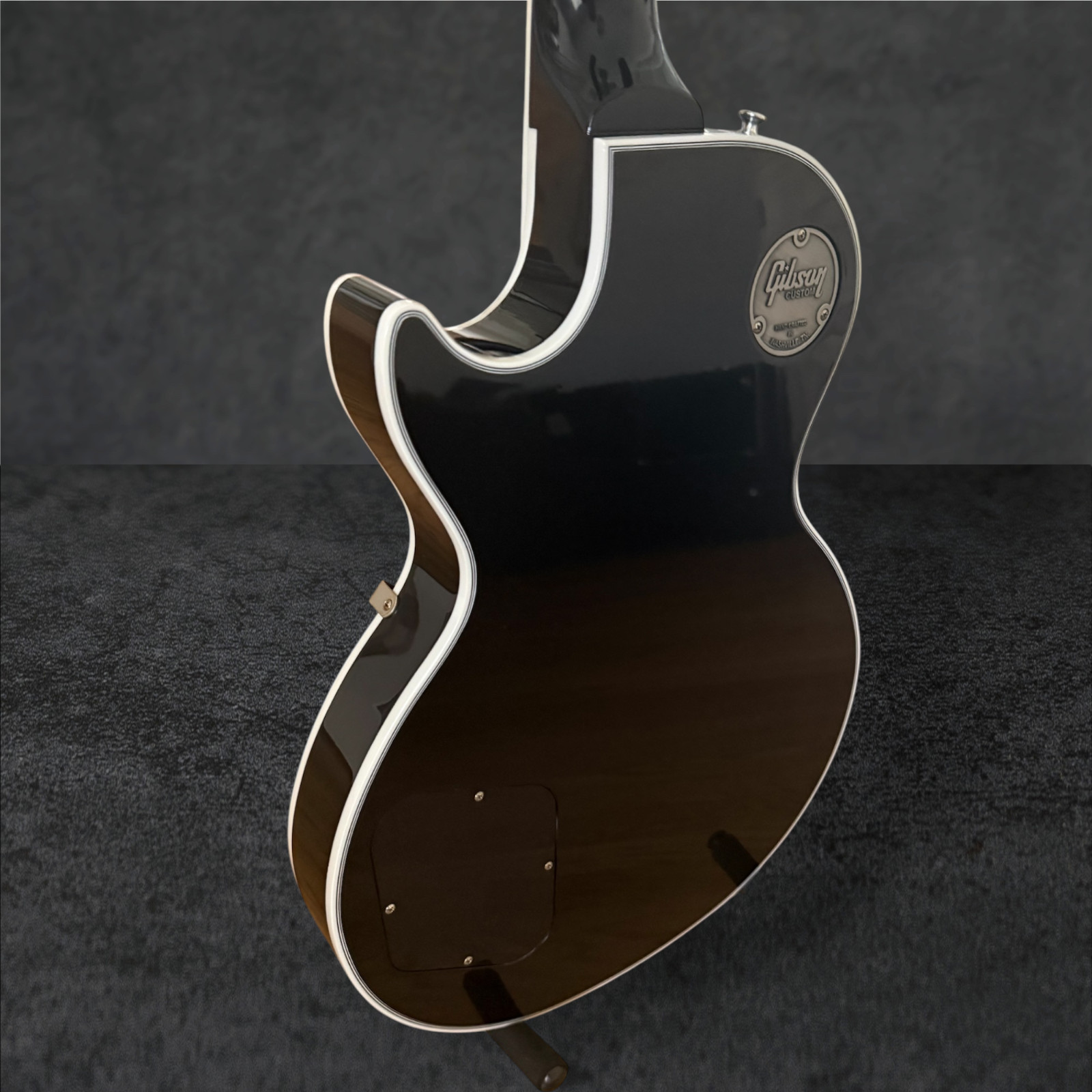 Gibson Custom Shop Les Paul Custom M2M Ebony with Double Classic White Pickups