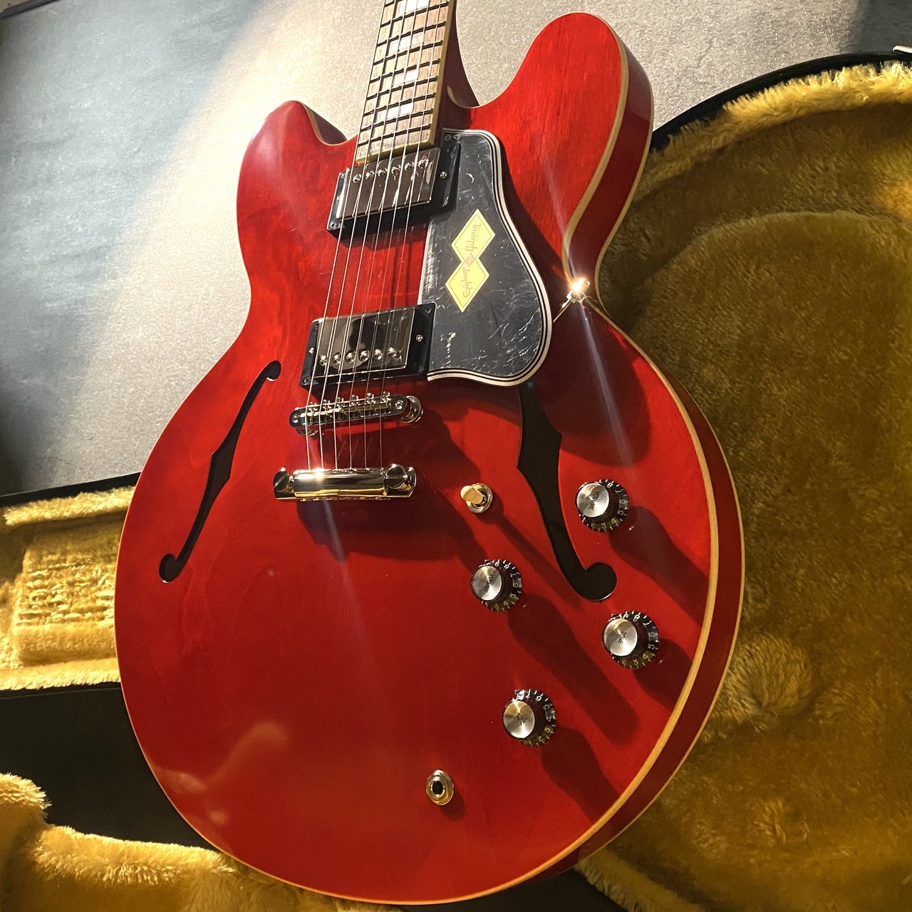 Epiphone 1962 ES-335 Reissue ~60’s Cherry~ #26031510459 3.75kg Custombucker Rose