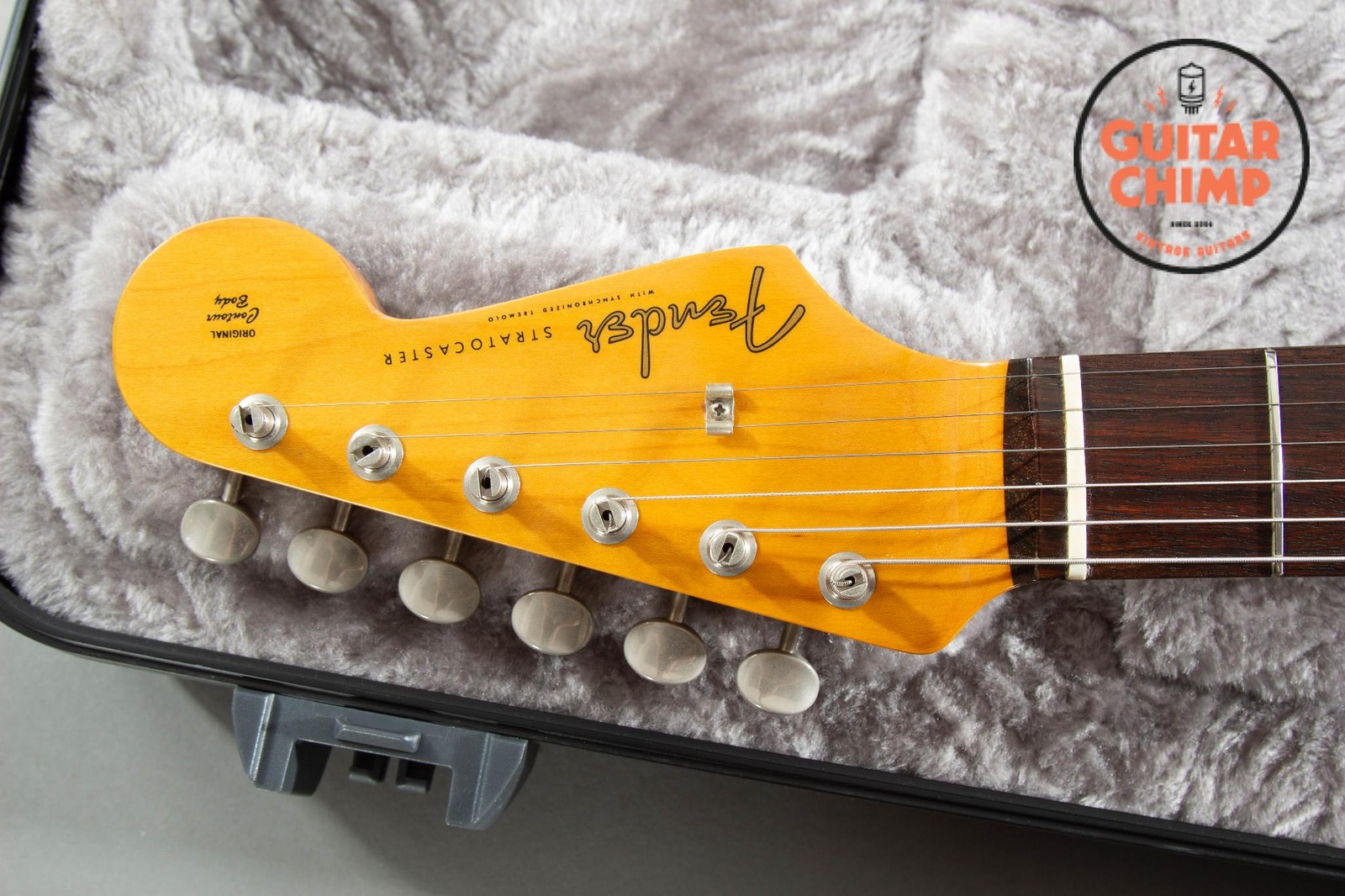 1984 Fender MIJ Japan ST62-65 ’62 Stratocaster JV Serial Sunburst Fender HSC