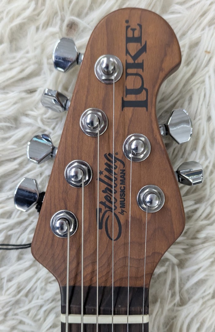 Sterling by Music Man Steve Lukather Signature HSS Luke Electric Guitar, Burst