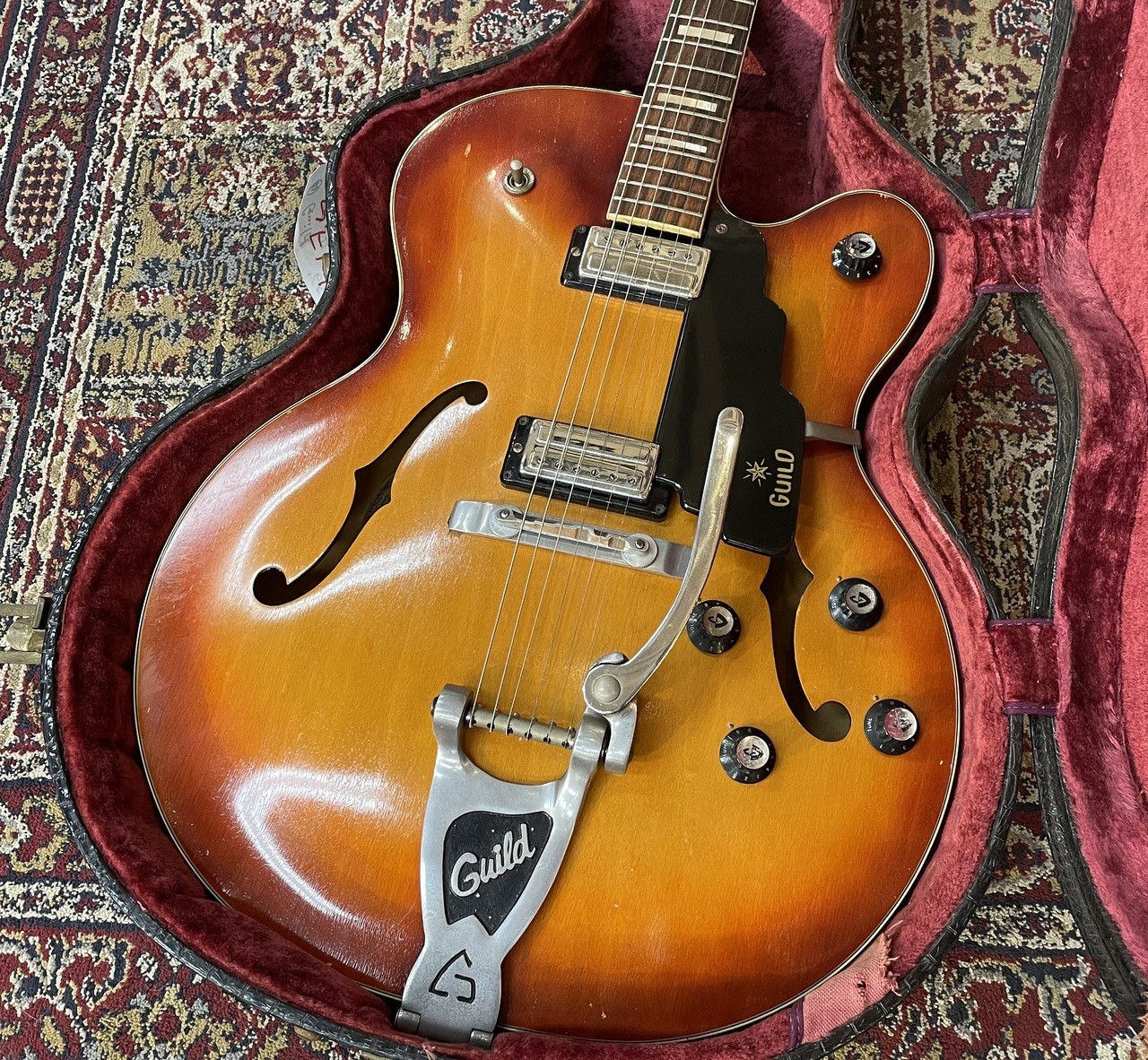Guild Duane Eddy Signature DE-400 1965 Vintage 17″ Laminate Maple Guitar