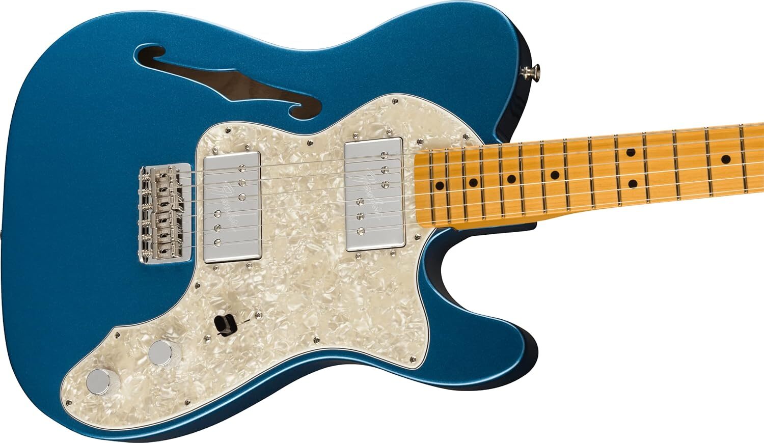 Fender American Vintage II 1972 Telecaster Thinline Maple Lake Placid Blue