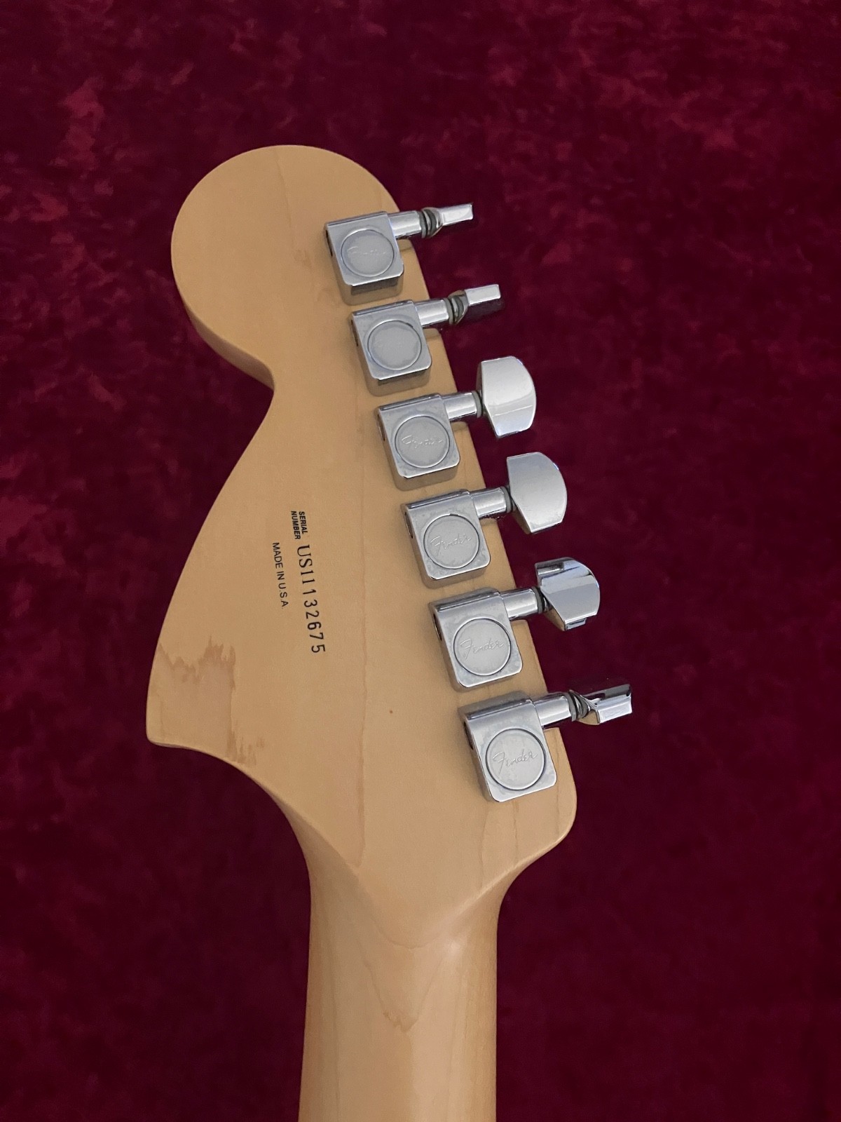 2011 Fender USA Stratocaster – Large Headstock – Red
