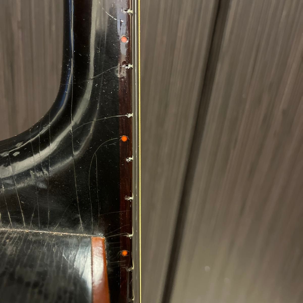 Epiphone Zenith Tenor Guitar Barcus-Berry Piezo Pickup with Case Japan