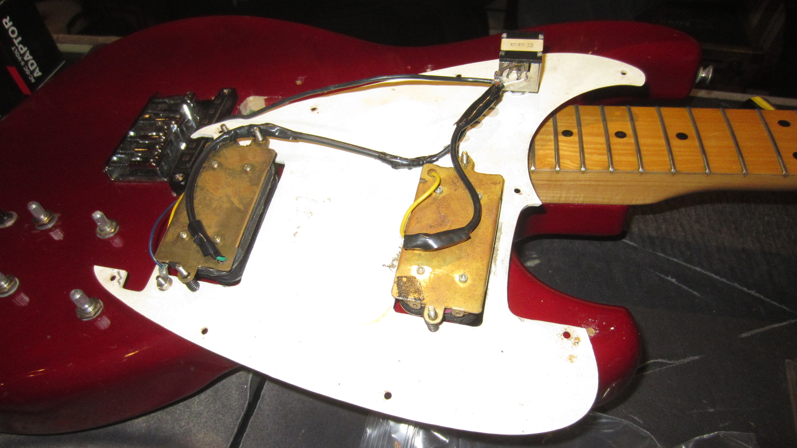 ~1985 Roland G-202 GR Synth Electric Solid Body Guitar Red