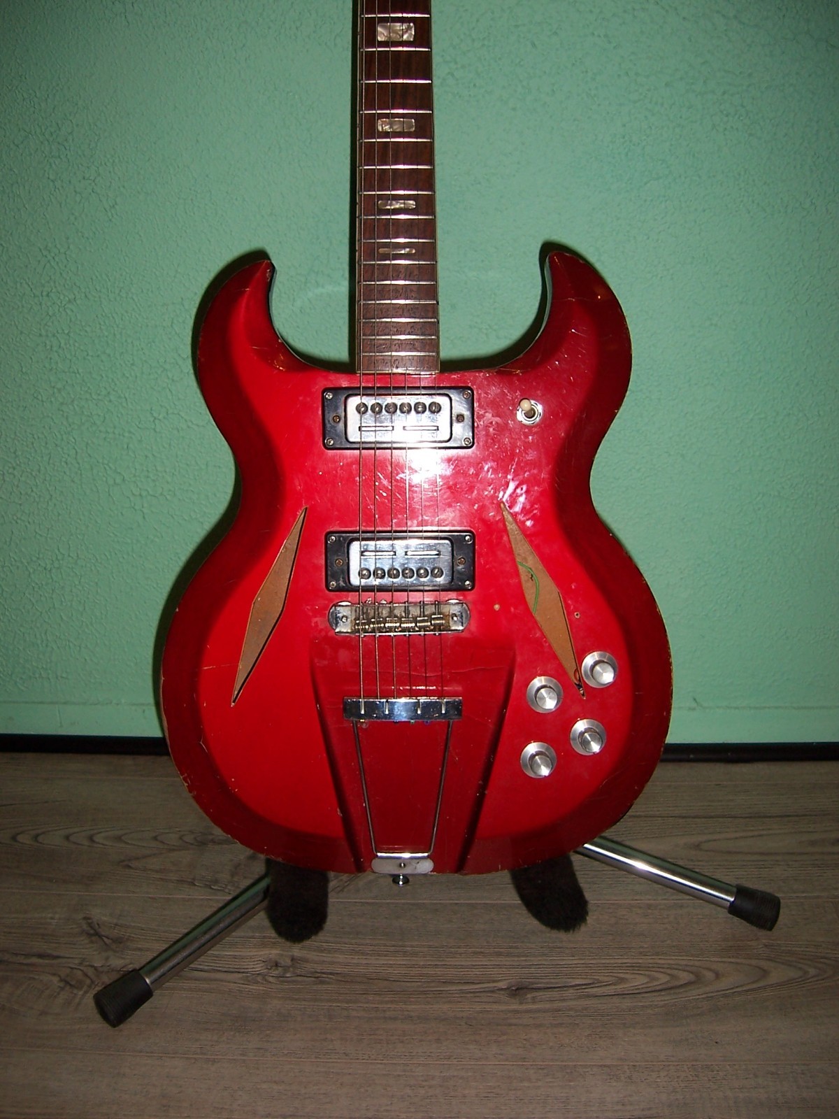 Vintage 1960s Greco SHRIKE /Firstman Baron Guitar Made in Japan