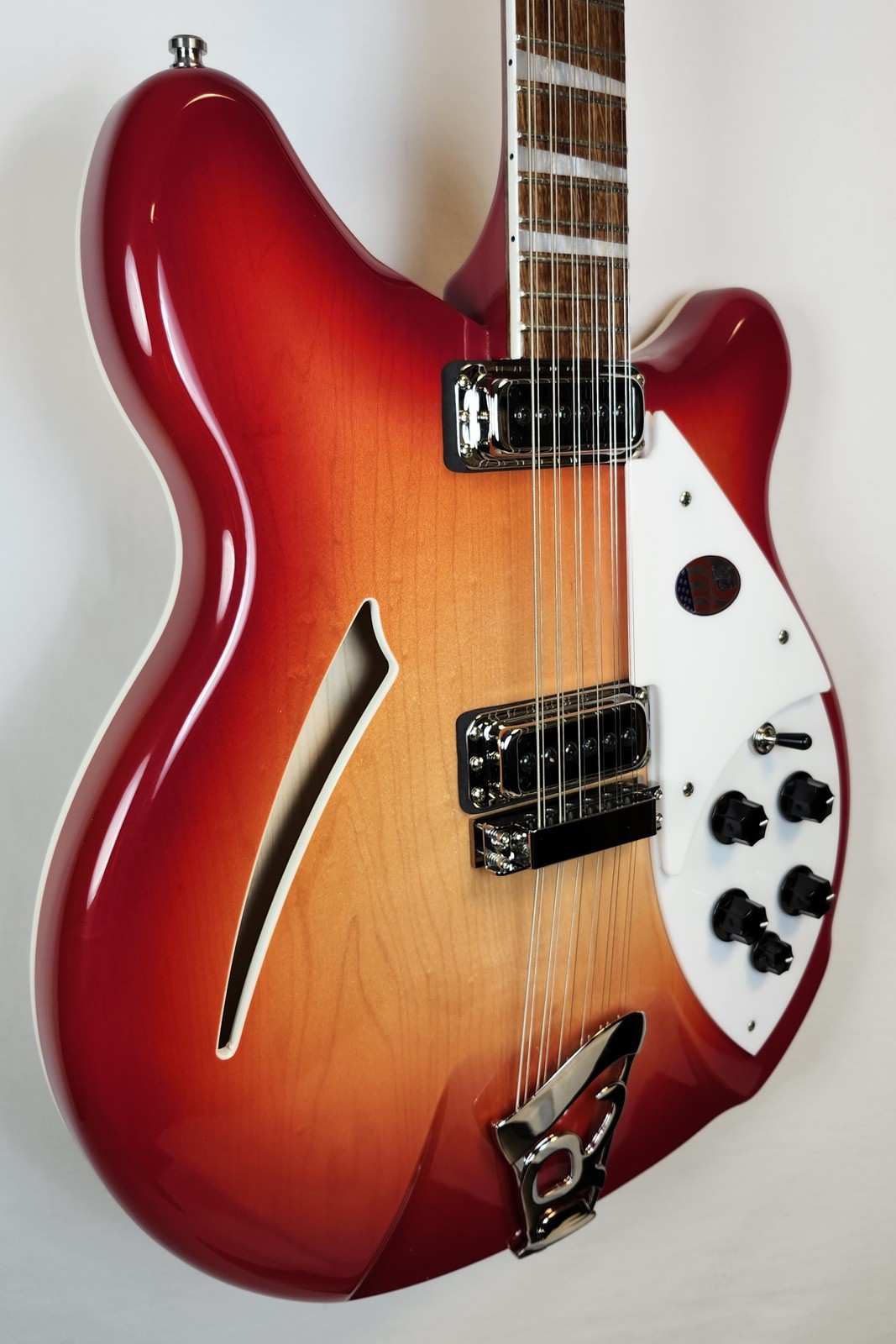 Rickenbacker 360/12 FireGlo 12-String Hollowbody Guitar, Stereo, HSC