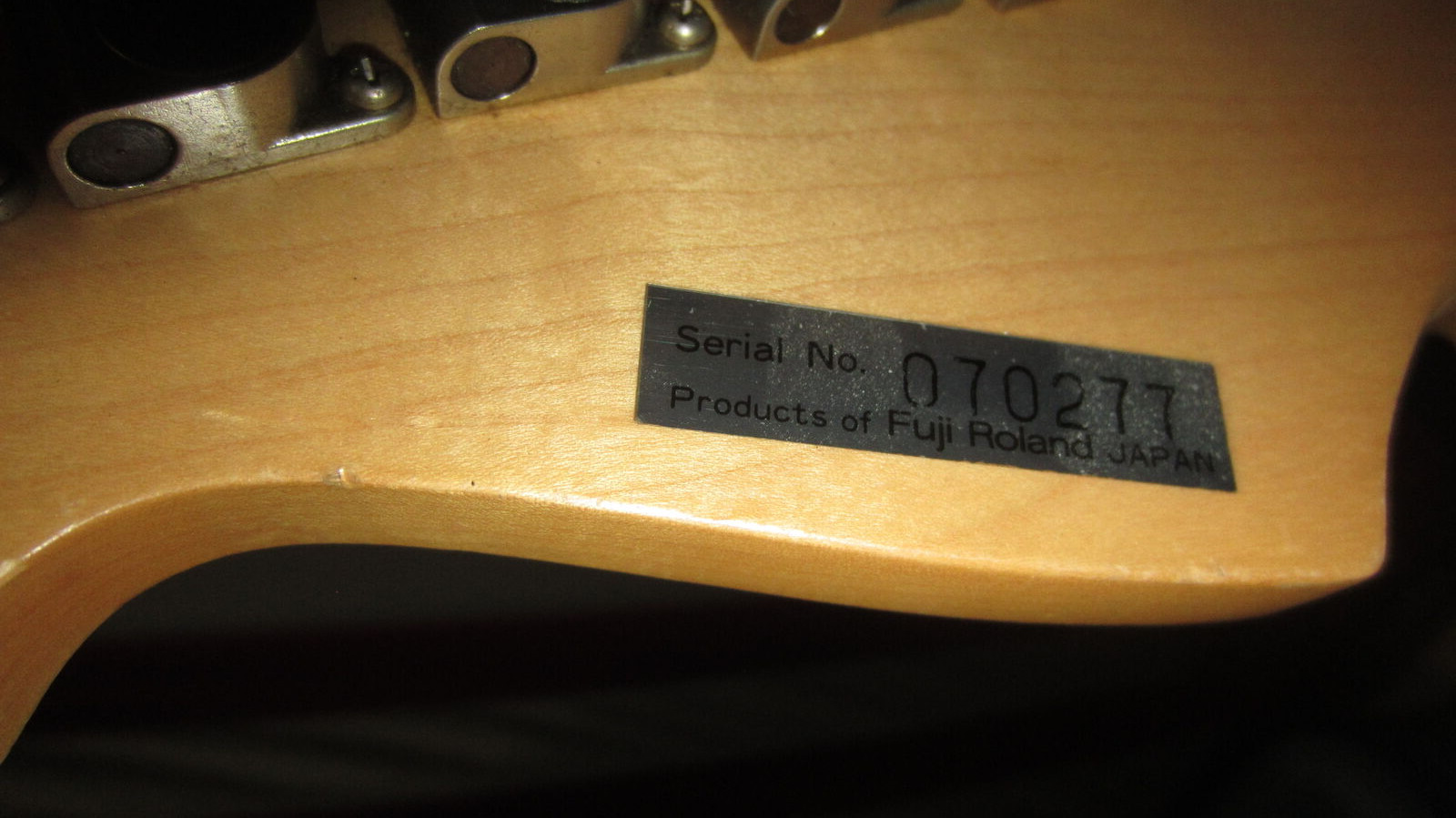 ~1985 Roland G-202 GR Synth Electric Solid Body Guitar Red