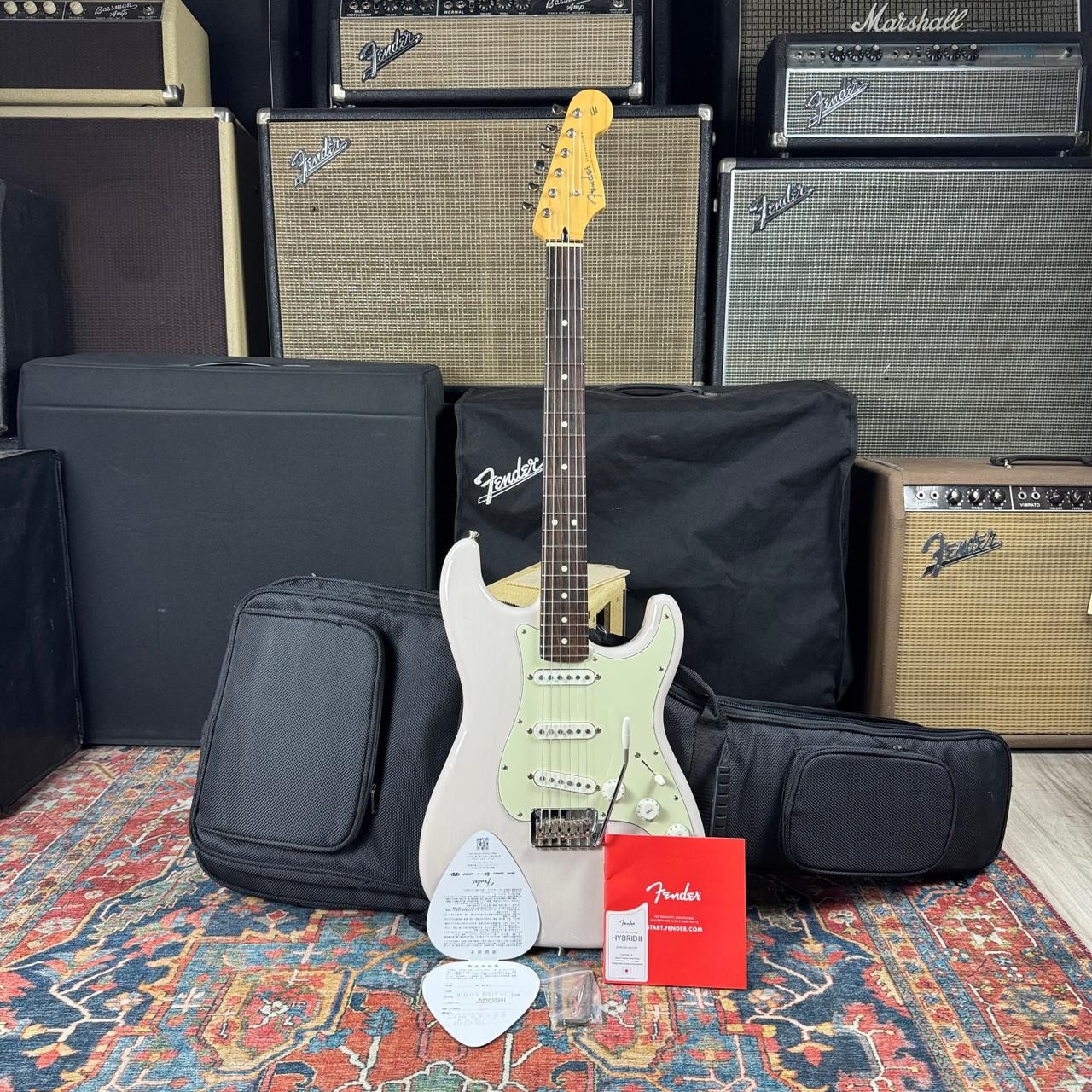 Fender Japan Hybrid II 60’s Stratocaster Ash US Blond – 2023