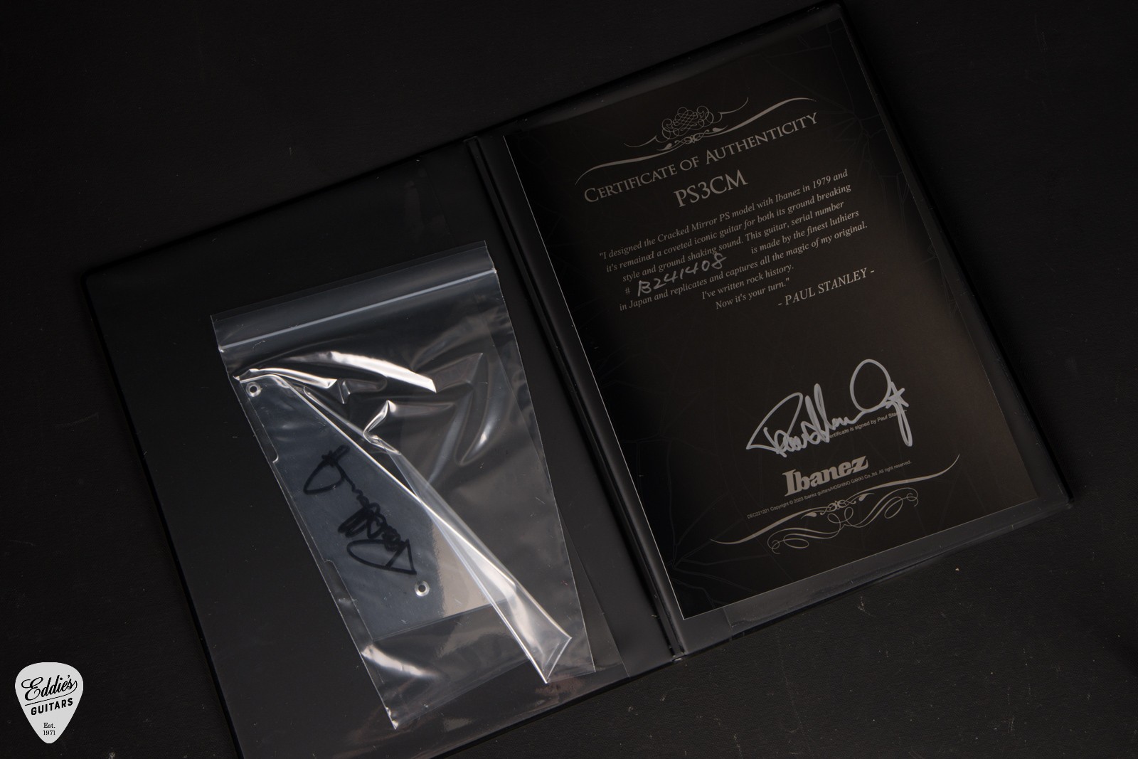 Ibanez PS3CM Paul Stanley Signature – Cracked Glass