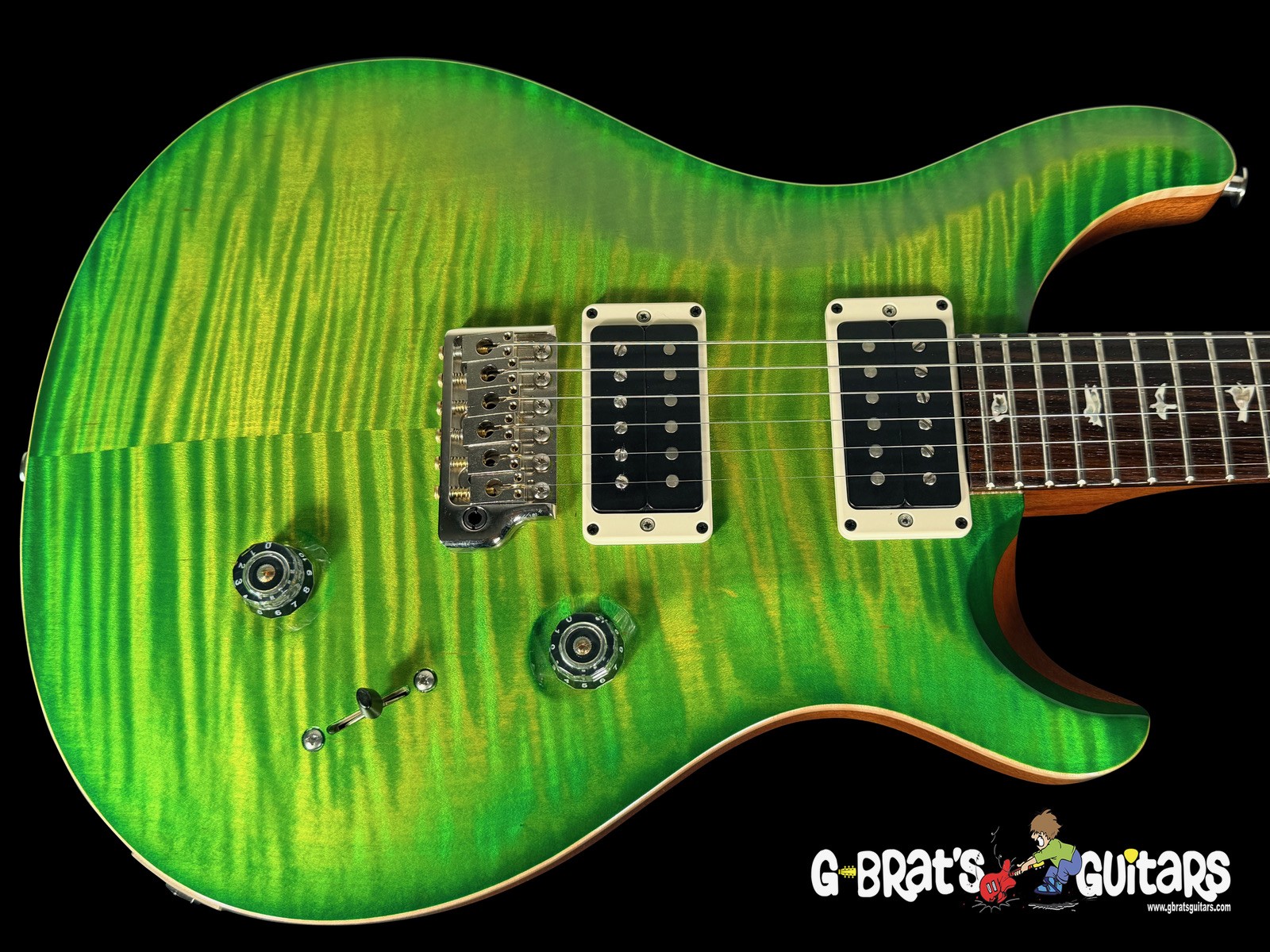2023 PAUL REED SMITH PRS CUSTOM 24 FLAME TOP ~ ERIZA VERDE