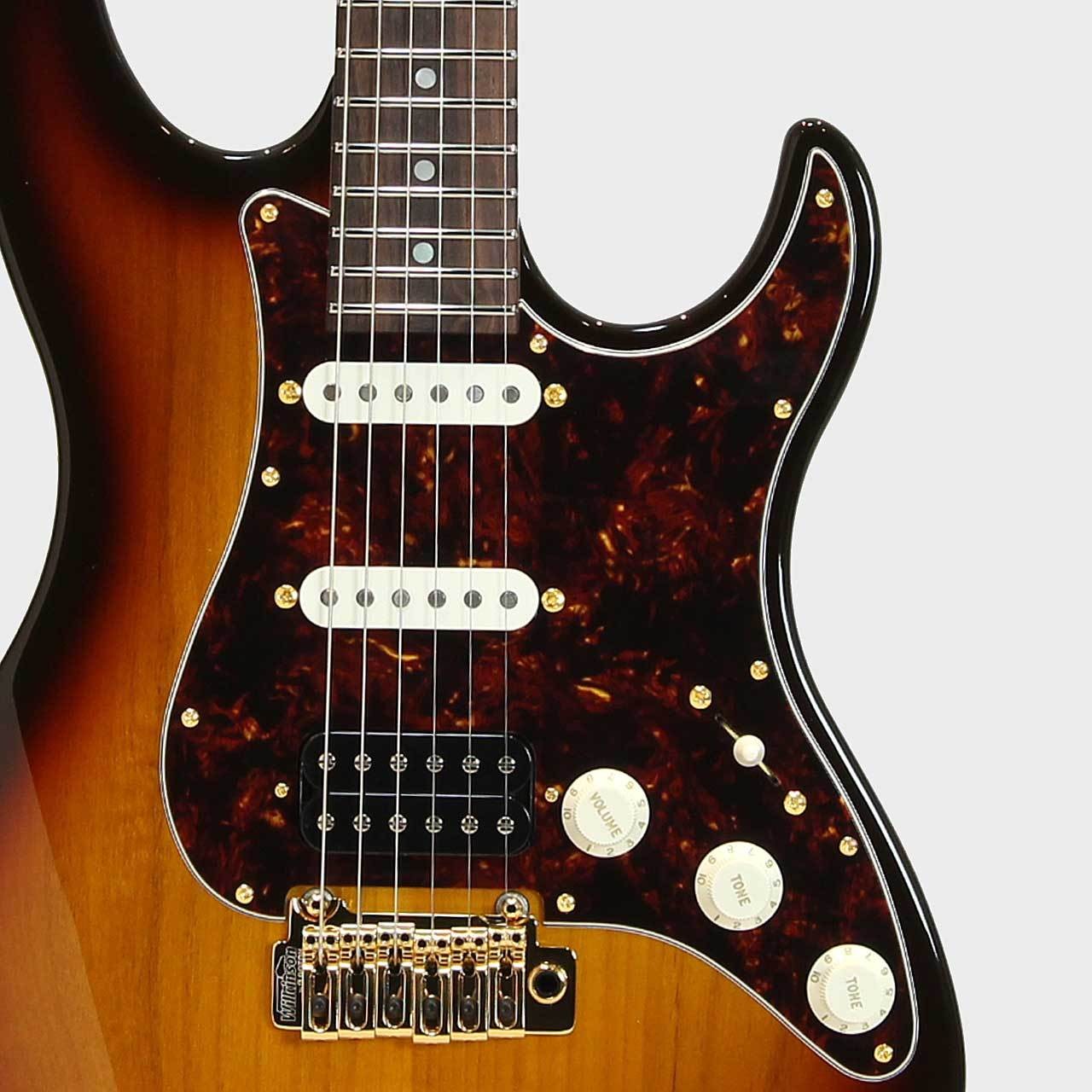 Black Smoker Futura-EX SSH 3-Tone Sunburst Electric Guitar Used