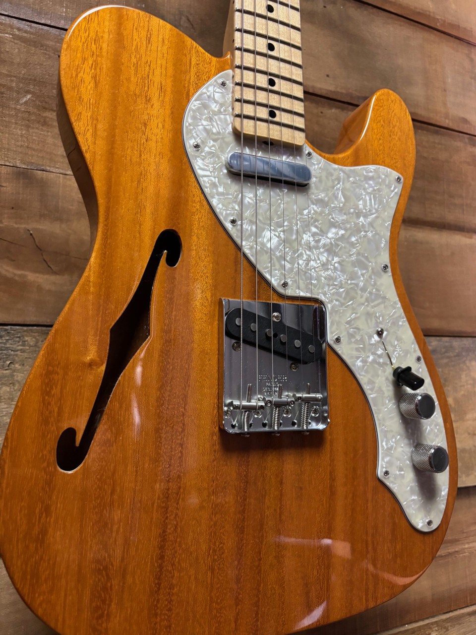 Fender Custom Shop Vintage 68 Thinline Telecaster NOS – Aged Natural