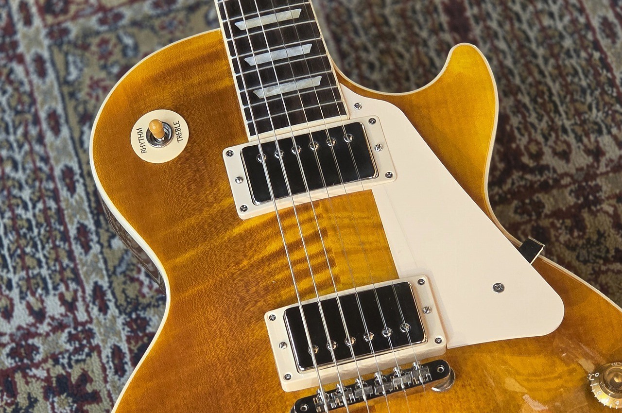 Gibson C.C.Series Les Paul Standard ’50s Figured Top Honey Amber #212060074 4.28
