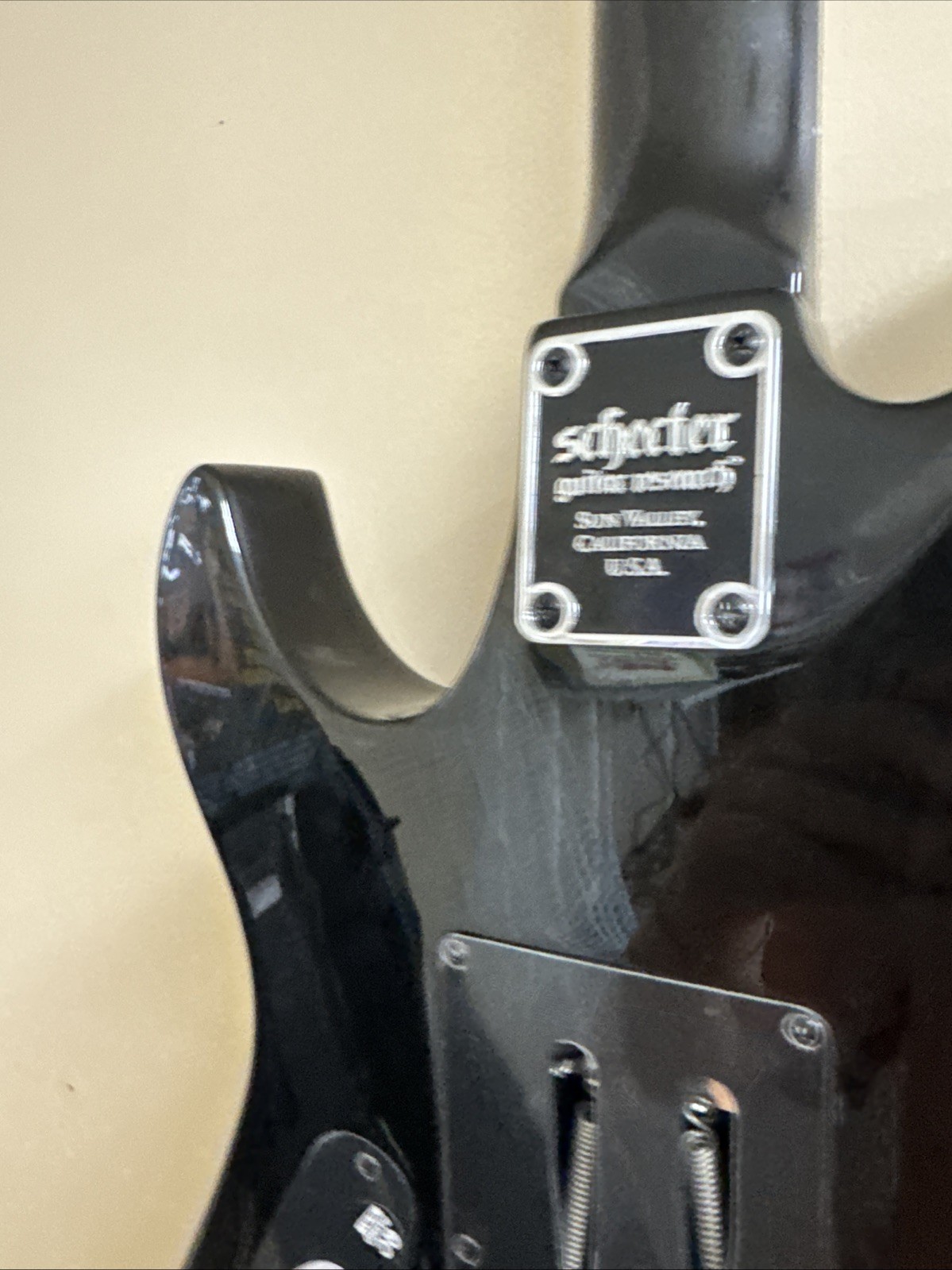Schecter Synyster Gates Custom – Pinstripes