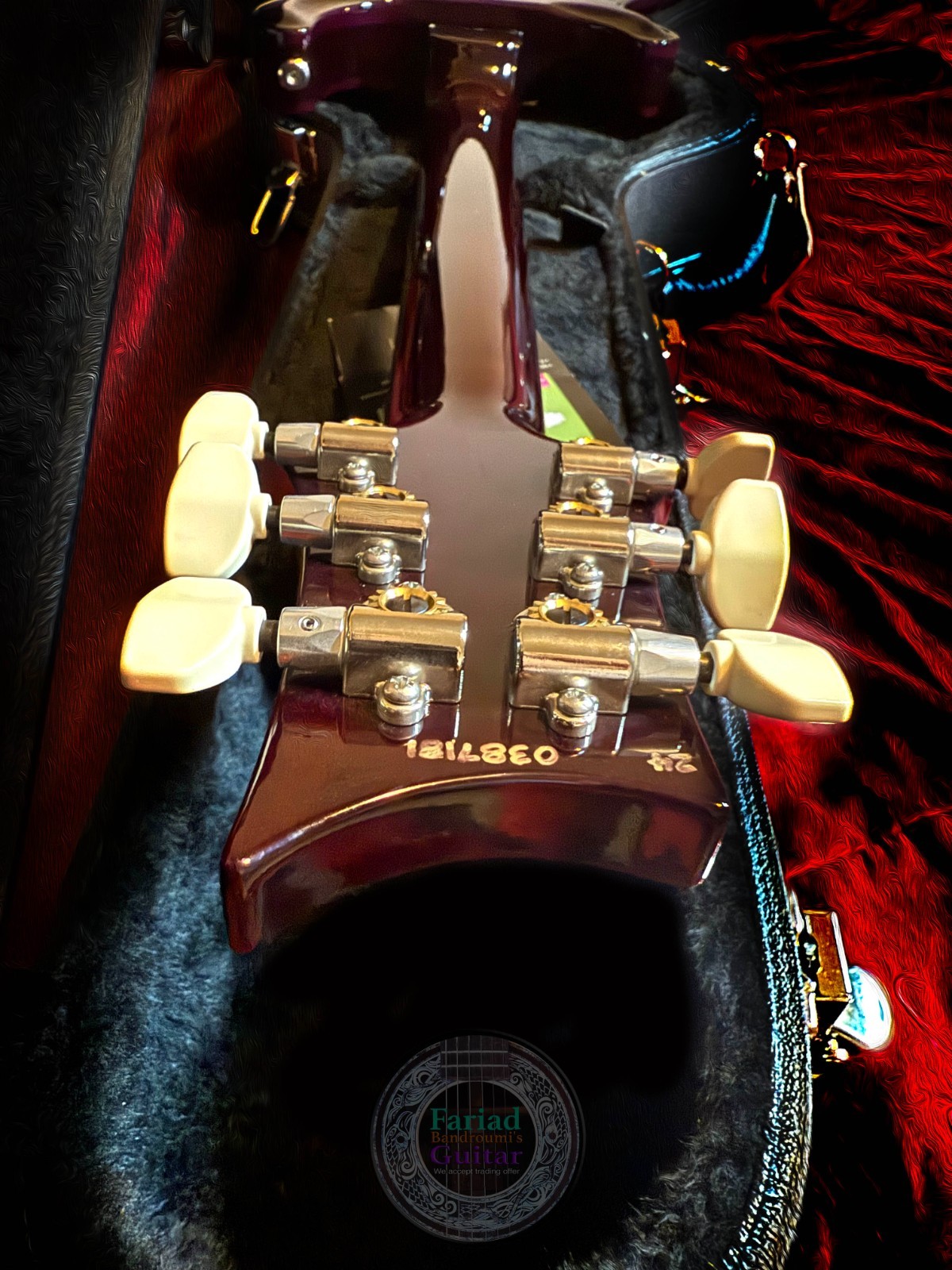 PRS Hollowbody II Piezo Hollow Body, Custom Purple Mist Finish( “Brand New” )