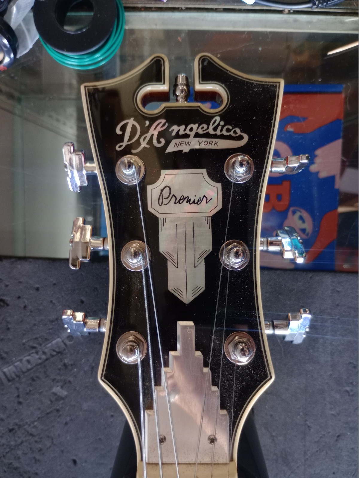 D’Angelico DAPDCVSBCSCB9EX Premier DC Boardwalk (P90s) Semi-Hollow *** FREE SHIP