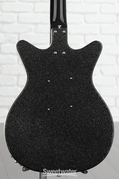 Danelectro ’59DC Short Scale Bass – Black Metalflake