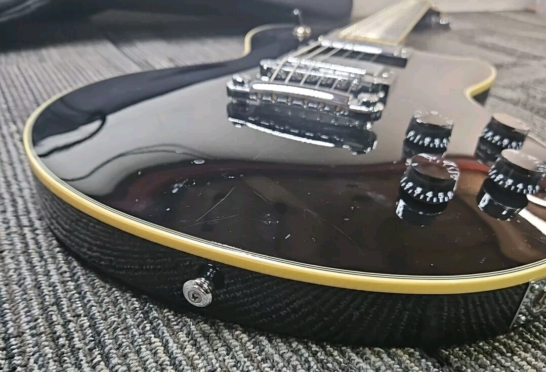 D’Angelico Premier New York Electric Guitar with Soft Case – Black