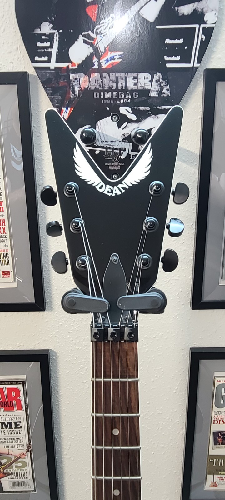 Dean Z X Floyd Rose Excellent To New Cond, Pickup Stickers Still On Pick-Pups!