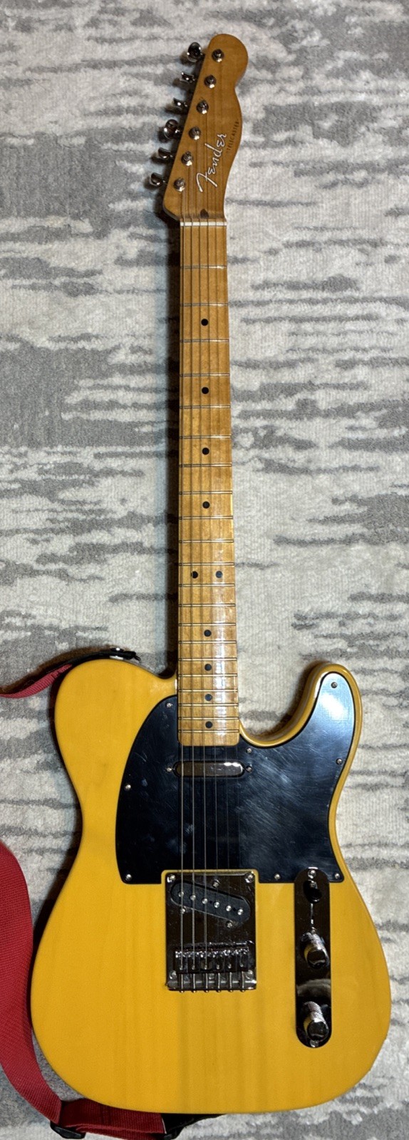 Squier Series Tele Butterscotch Blonde Mexican Tele Neck W/ Vintage Style Fender