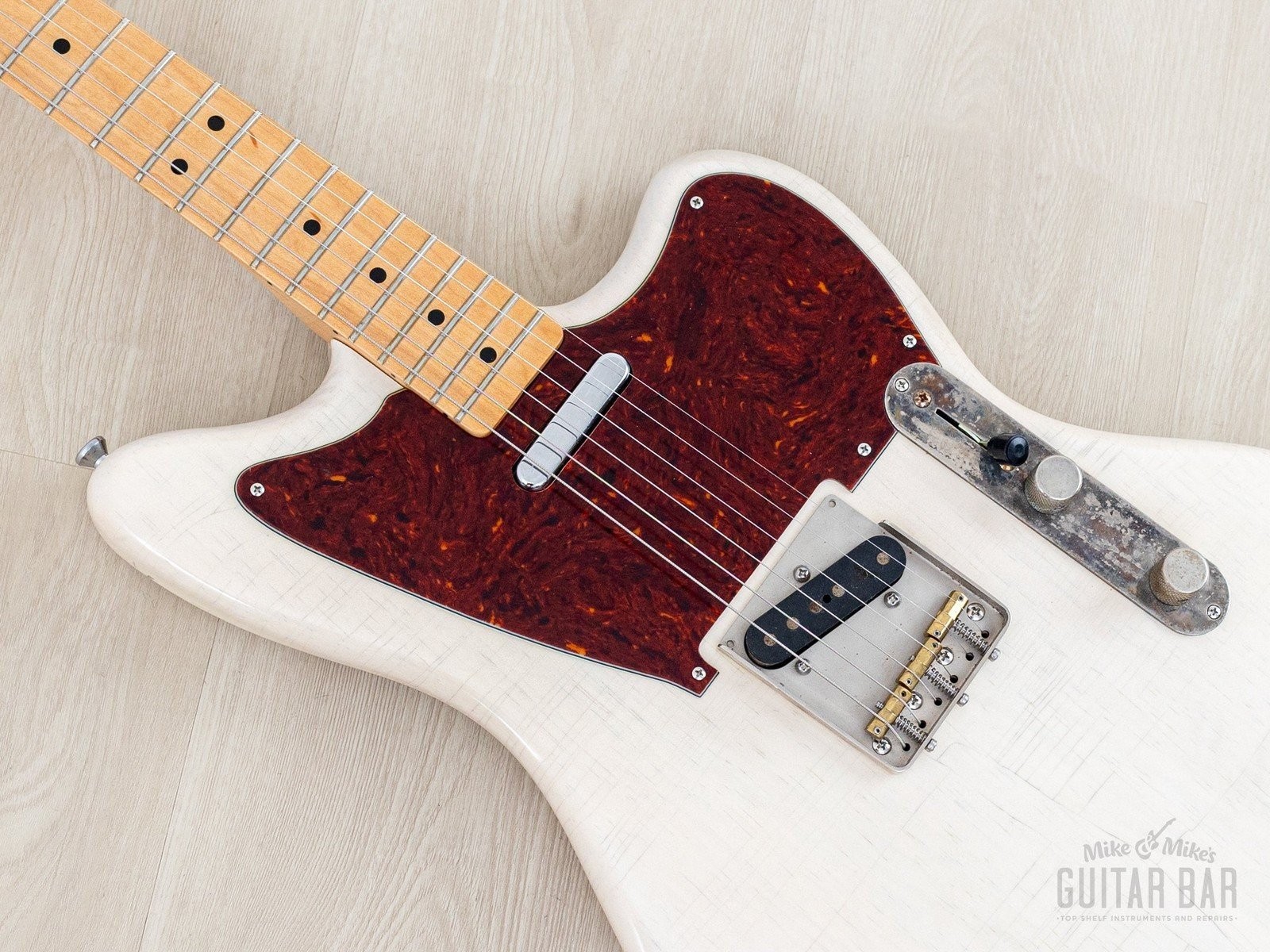 2018 Fender + MJT Telemaster Partscaster Lacquer Relic w/ Baja 50s Neck, Case