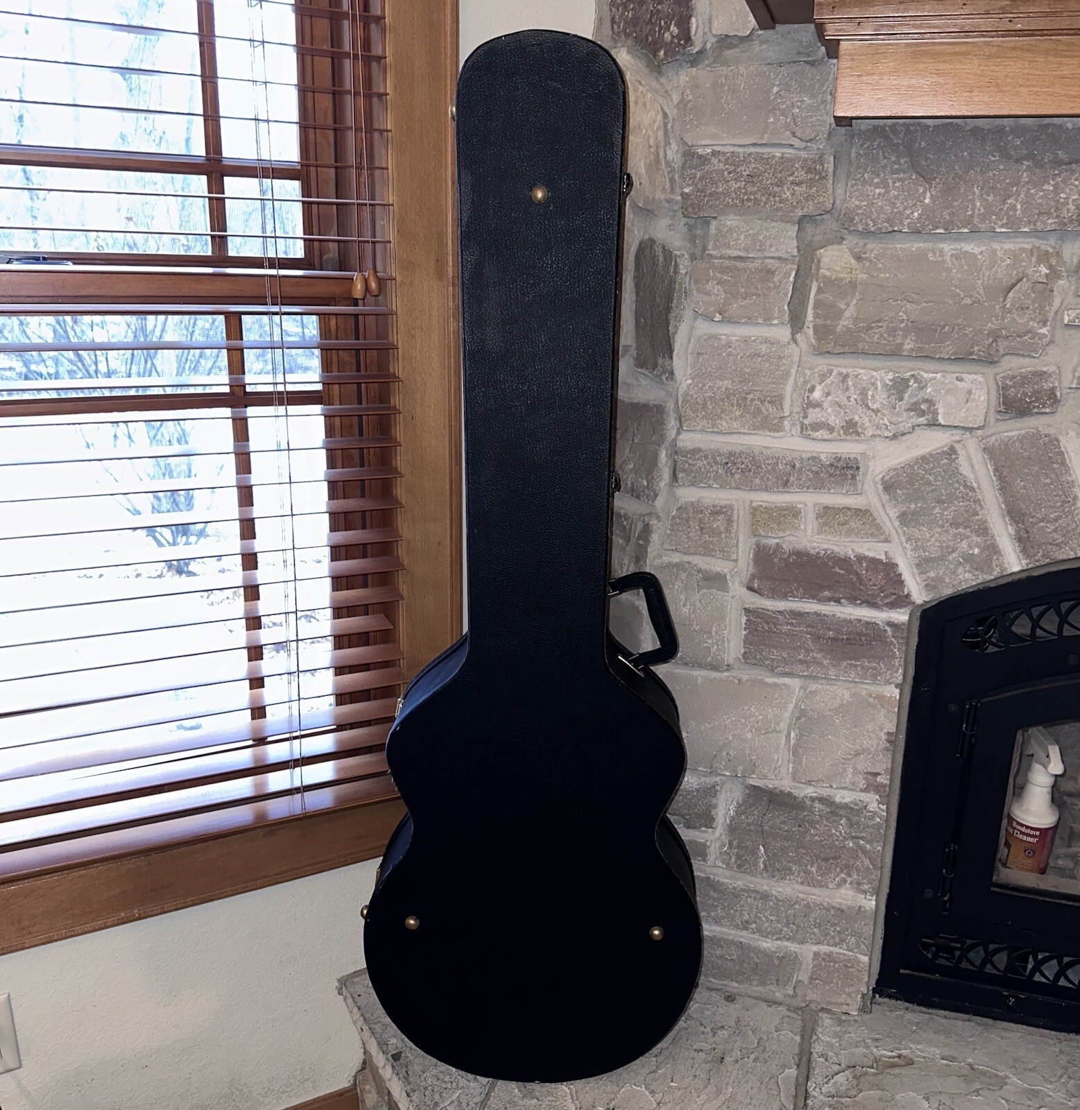 Near Mint TKL Ibanez Fur Lined Hard Guitar Hard Case Made In Canada