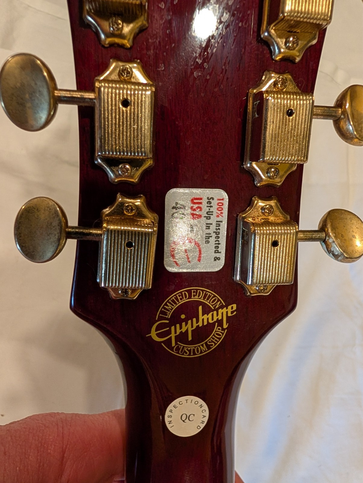 Epiphone Riviera P93 WR 6 String Rosewood Semi-Hollow Electric Guitar with Bag