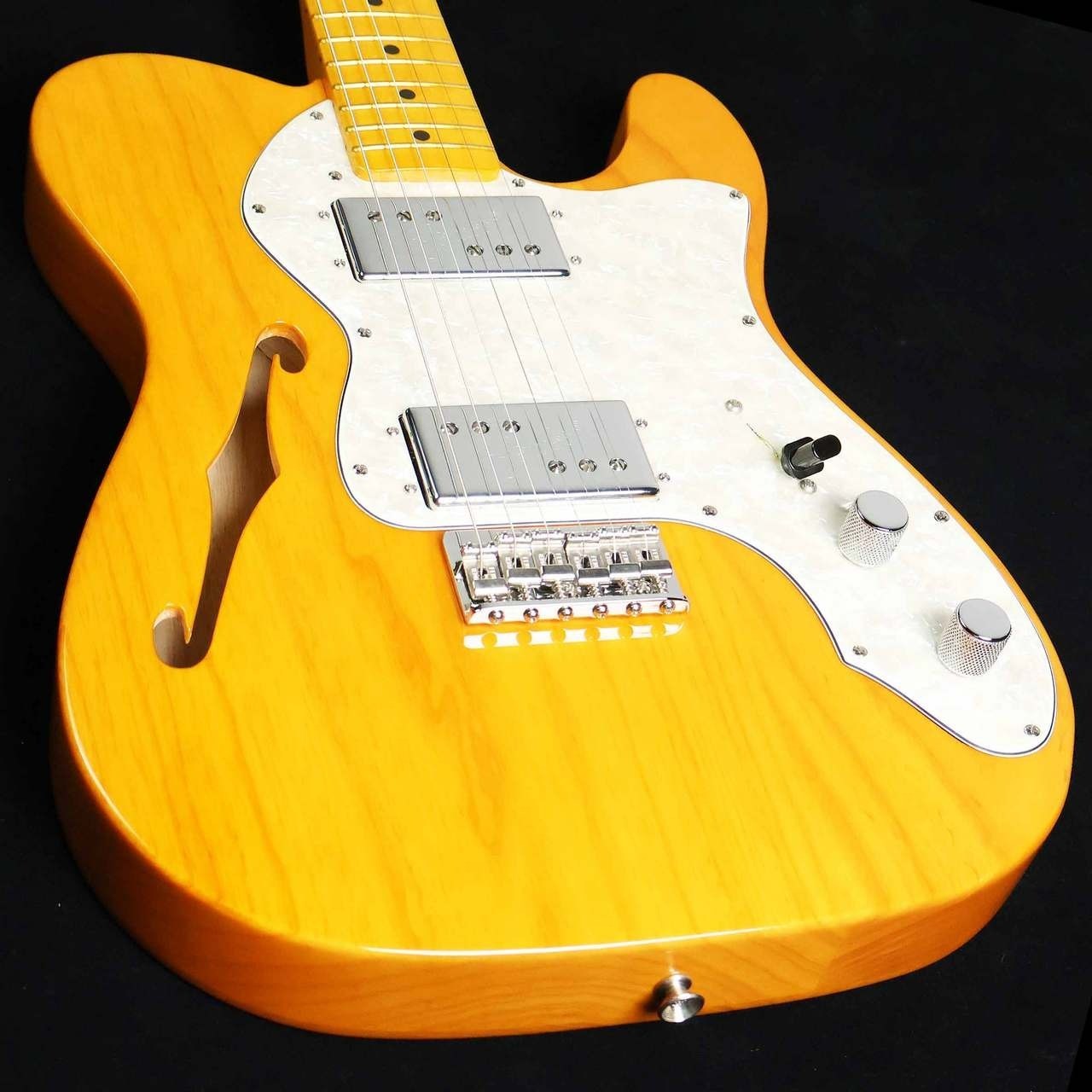 Fender American Vintage II 1972 Telecaster Thinline Aged Natural USA 2023 Guitar
