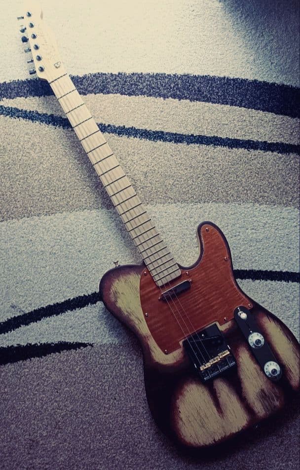 38Guitars Telecaster TL RustHoney Relic Rust Processing