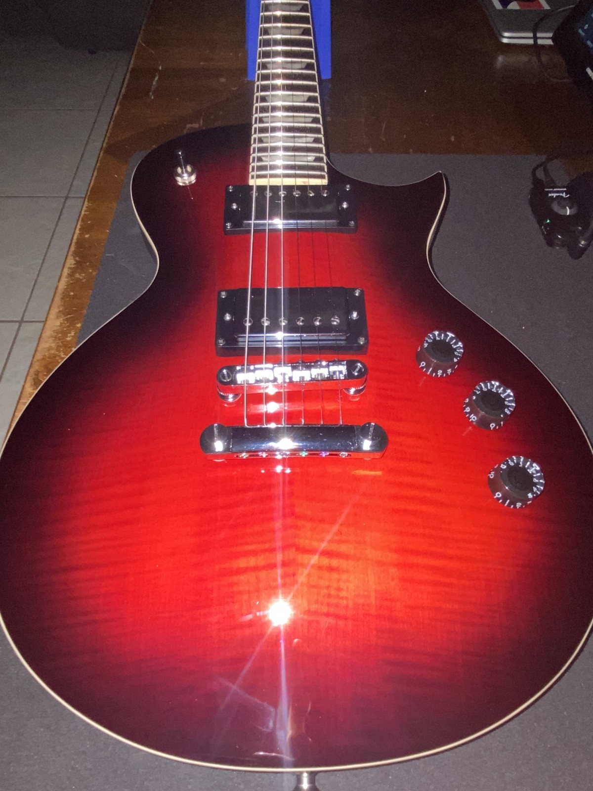 ESP LTD EC-256FM Electric Guitar See-Thru Black Cherry Sunburst ~ FREE Shipping