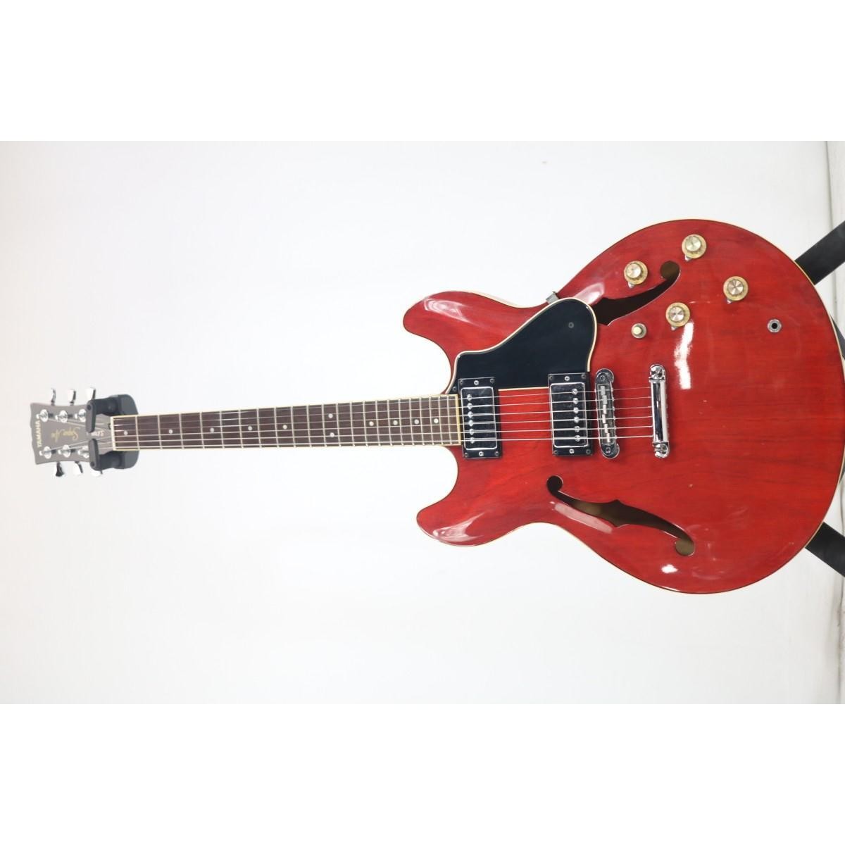 Electric Guitar Yamaha SA-700 1982 Persimmon Red Semi Hollow Semi Hollow Red