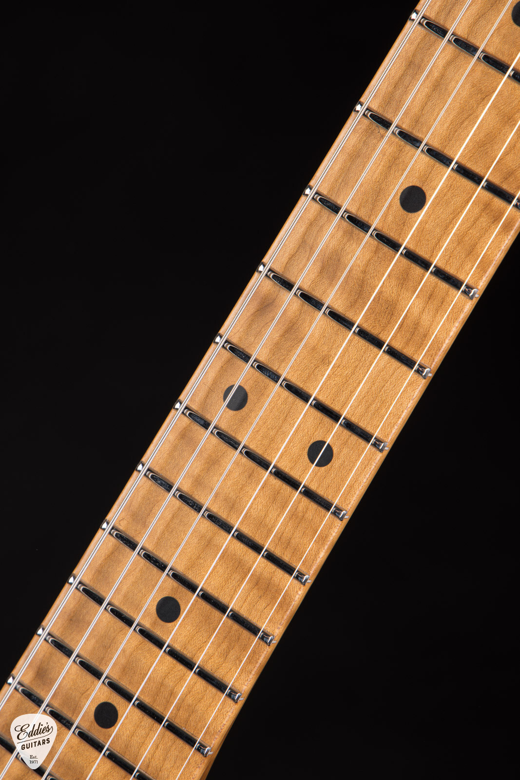 Suhr Modern Roasted Burl Maple – Trans Algae#88349