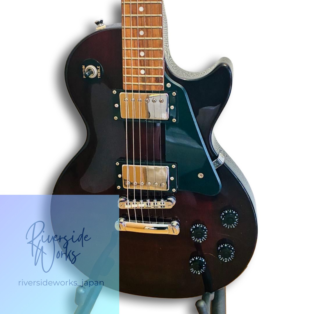 Epiphone Les Paul Studio Wine Red Electric Guitar Tested Works Red