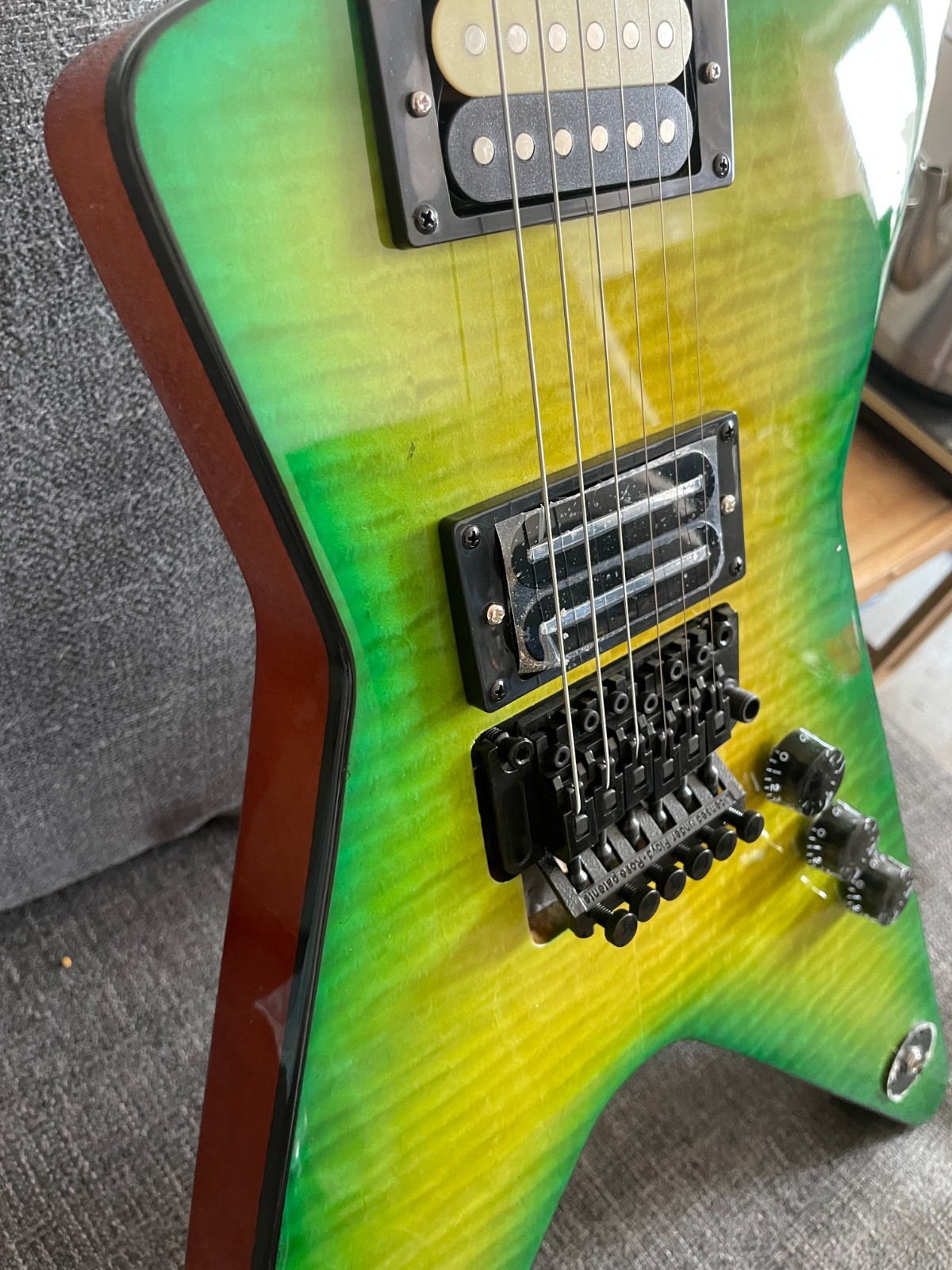 Dimebag ML Style Signature Model Electric Guitar Flame Maple Top