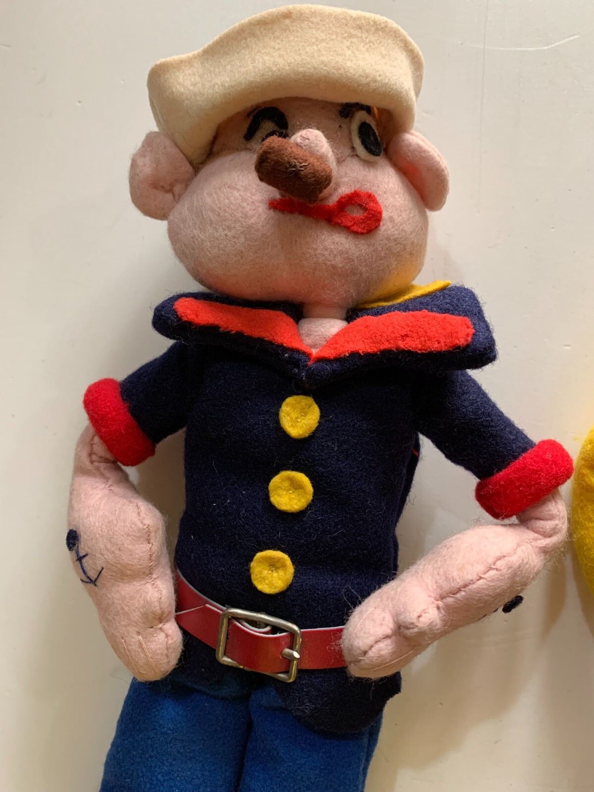 VINTAGE TOY stuffed DOLL FELT POPEYE OLIVIA OYL lenci pannolenci