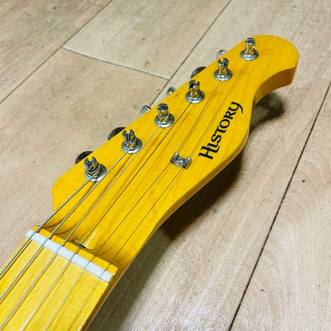 HISTORY Telecaster type electric guitar Safe packing!