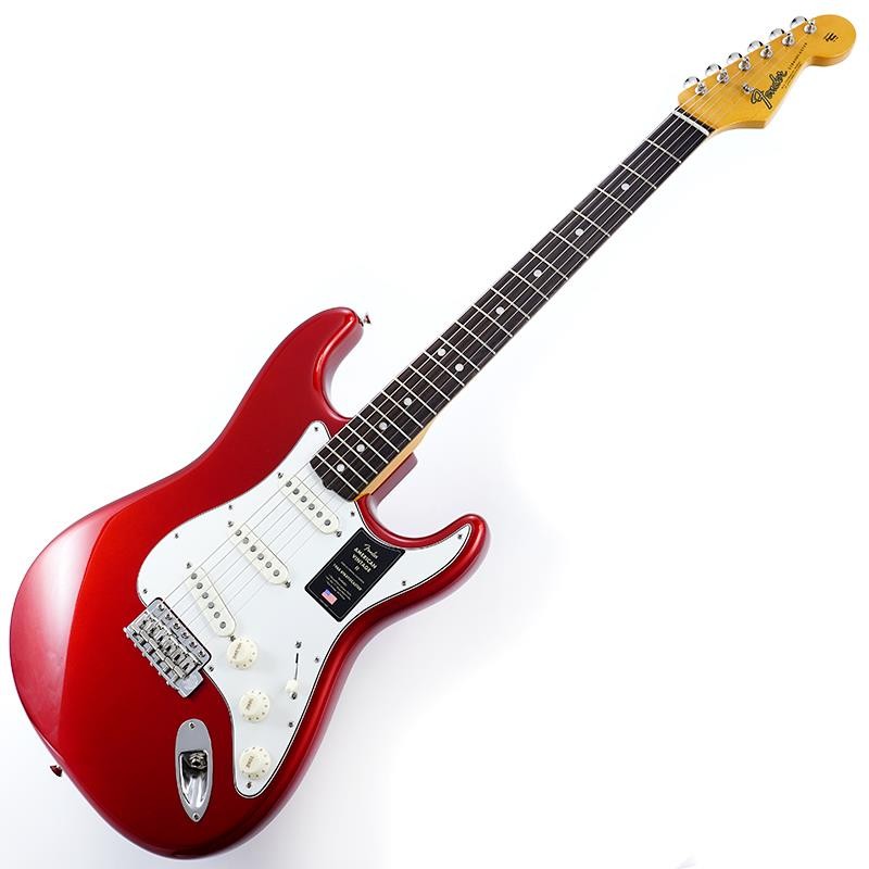 Fender American Vintage II 1965 Stratocaster Candy Apple Red/Round-Lam Rosewood