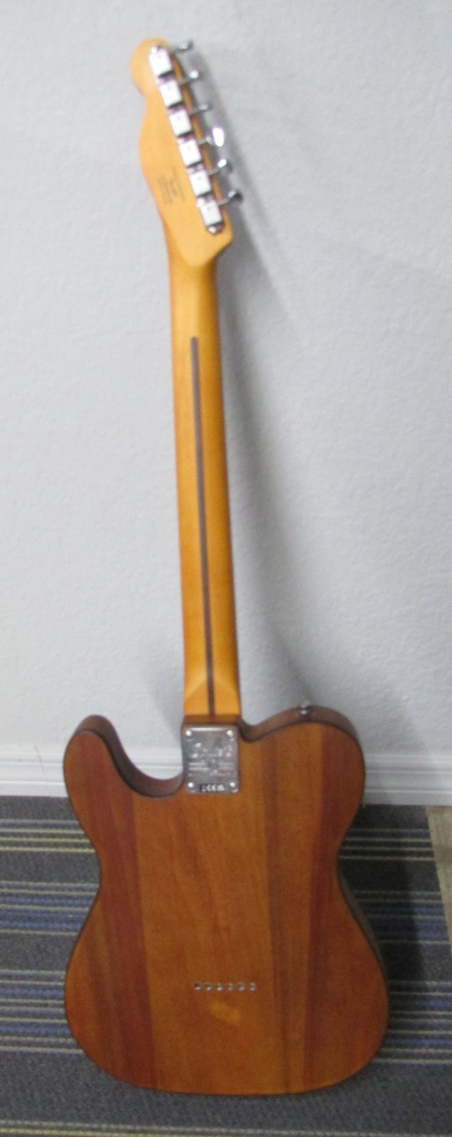 Fender Telecaster Vintera 50s Black & Wood 6 String Electric Guitar