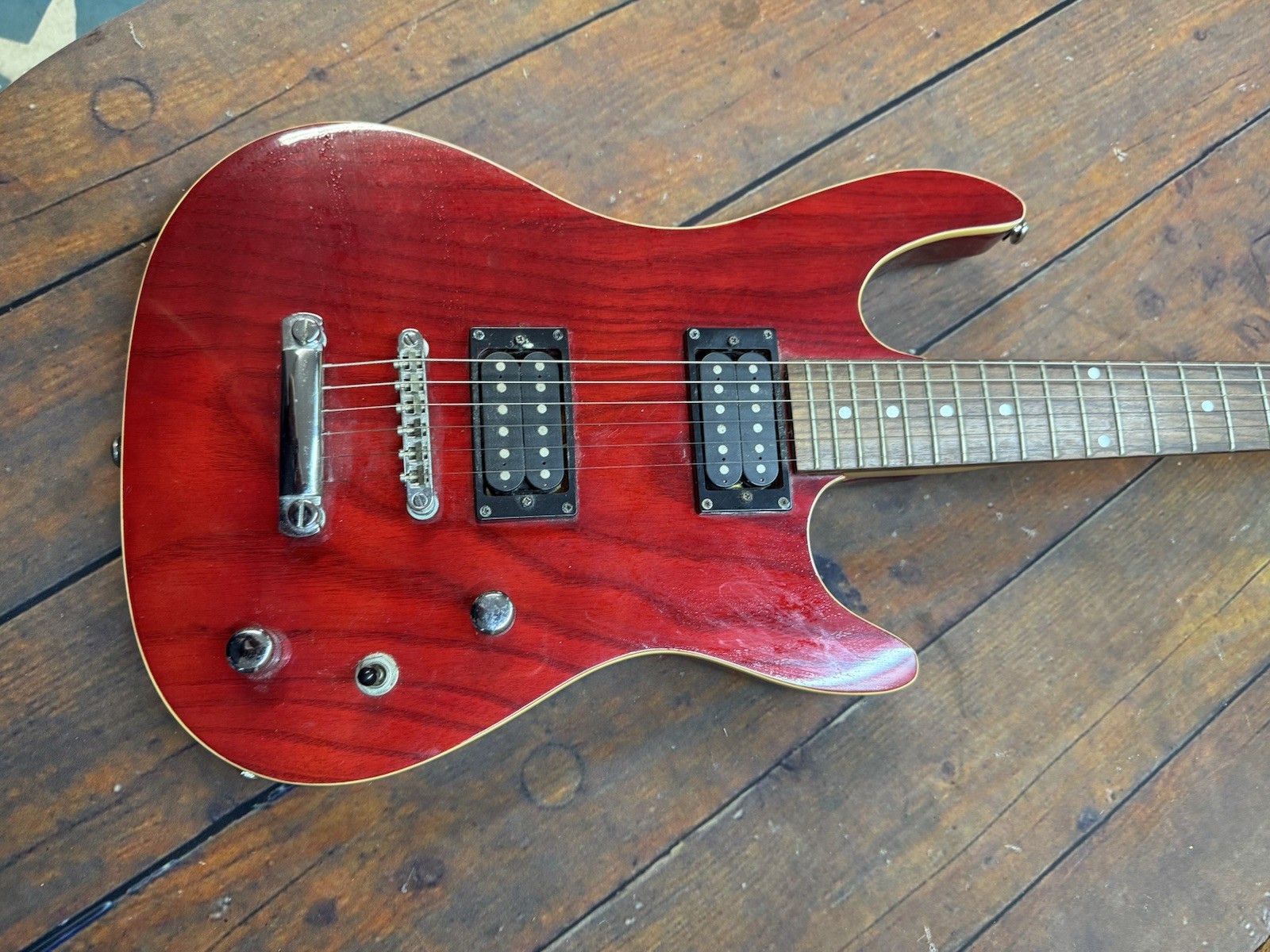 Vintage 80’s/90’s Sledgehammer designed by JB Player HSS Electric Guitar