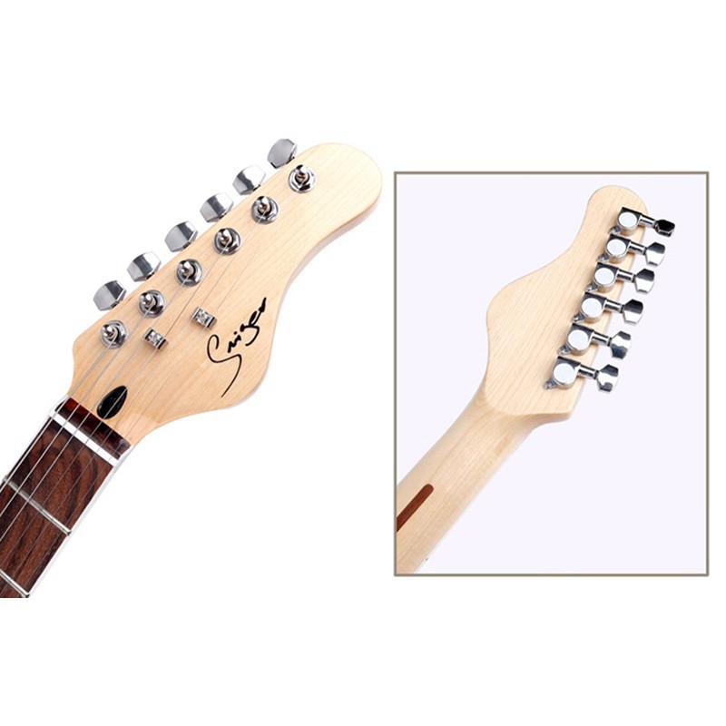 22-Fret F-Hole Jazz Solid Wood Electric Guitar