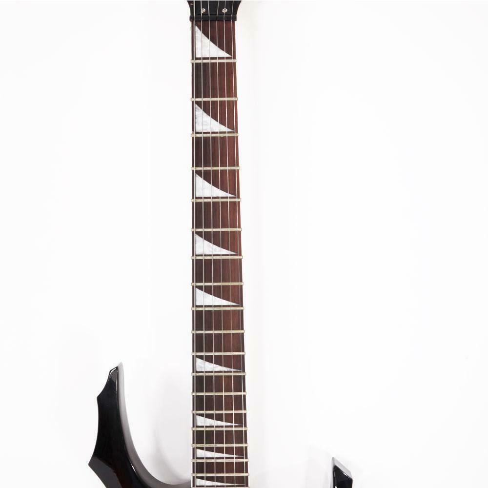 Glarry Burning Fire Style 6 String Right-Handed Basswood Electric Guitar