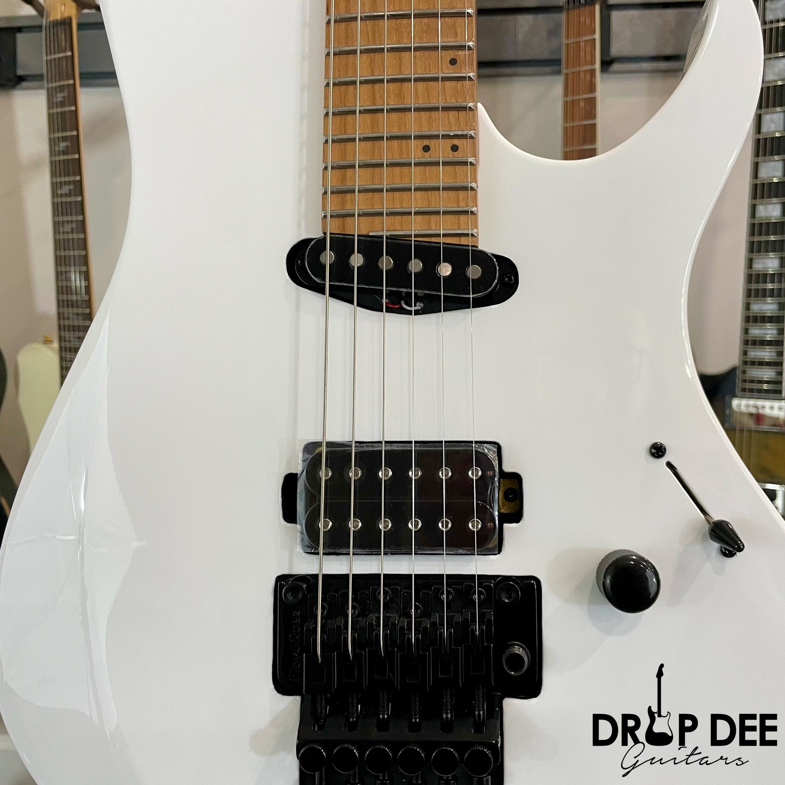 Balaguer Select Series Diablo Retro 27 FR Electric Guitar w/ Bag – Gloss Solid