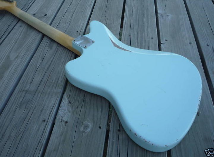 MJT Official Custom Order Vintage Aged Nitro Finish Guitar Body Mark Jenny VTJ